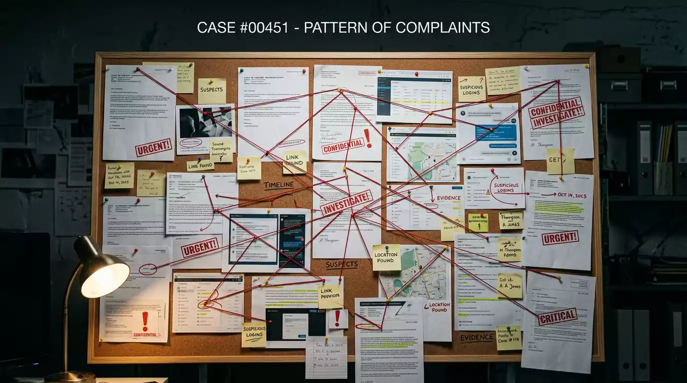Rouge Casino player complaint patterns covering payout refusals and blocked accounts